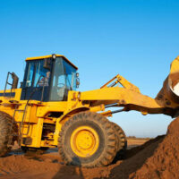 Get the best deals at a heavy equipment sale